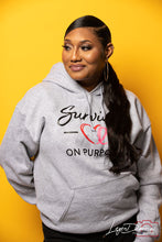 Load image into Gallery viewer, Survivor On Purpose Signature Hoodie