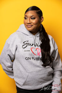 Survivor On Purpose Signature Hoodie