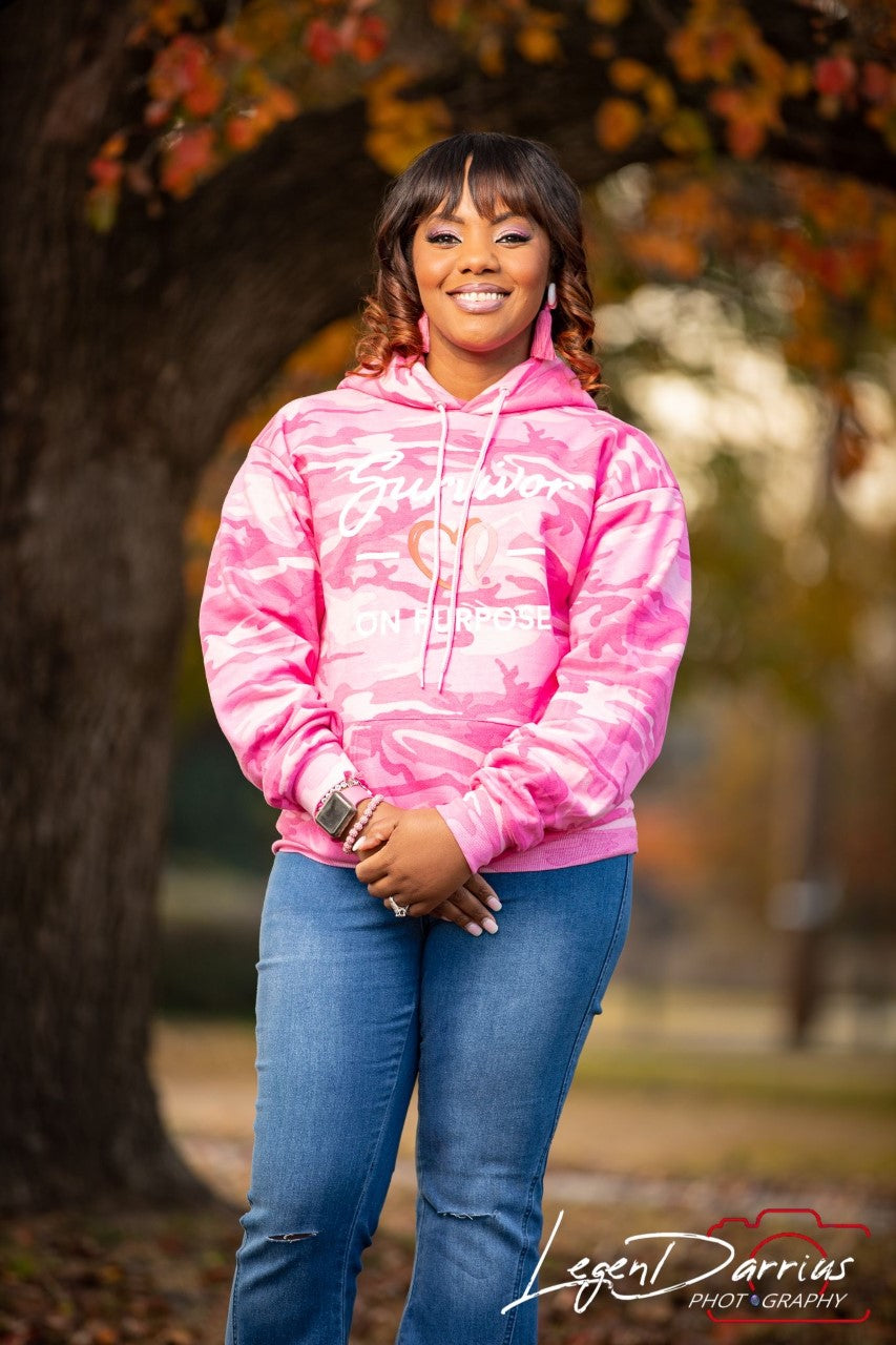 Survivor On Purpose Camouflage Hoodie